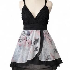 Y2K Fairy Babydoll Top